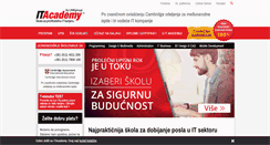 Desktop Screenshot of it-akademija.com