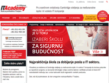 Tablet Screenshot of it-akademija.com